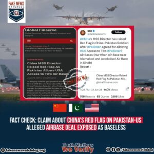 Read more about the article China’s Red Flag on Pakistan-US Alleged Airbase Deal Exposed