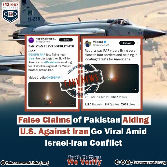 Read more about the article False Claims of Pakistan Aiding US Against Iran